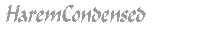 HaremCondensed