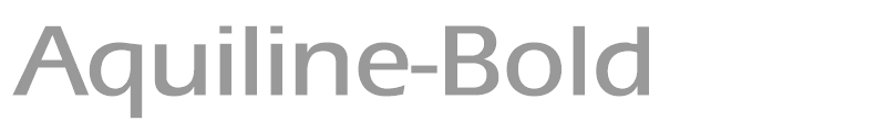 Aquiline-Bold