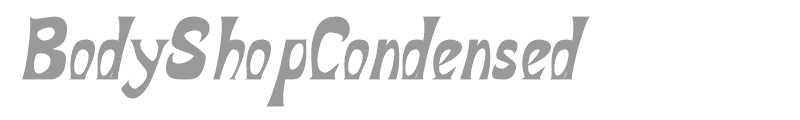 BodyShopCondensed