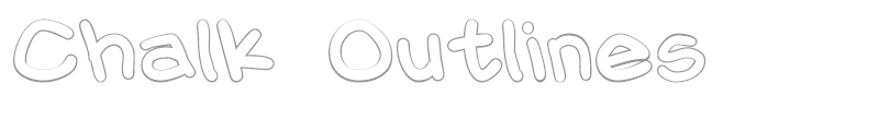 Chalk Outlines