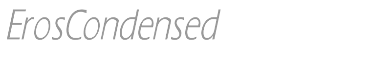 ErosCondensed