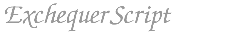 Exchequer Script