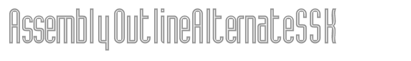 AssemblyOutlineAlternateSSK
