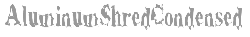 AluminumShredCondensed