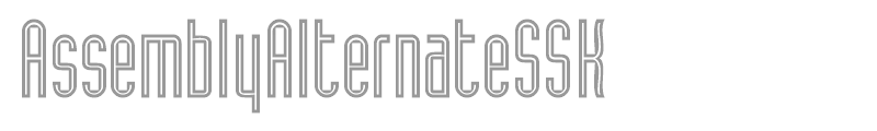 AssemblyAlternateSSK