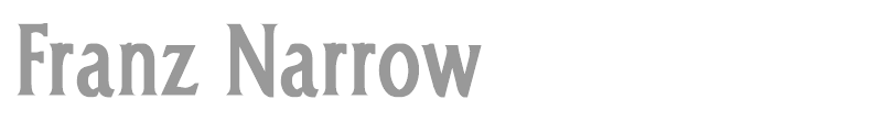Franz Narrow