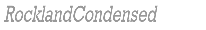 RocklandCondensed