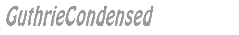 GuthrieCondensed