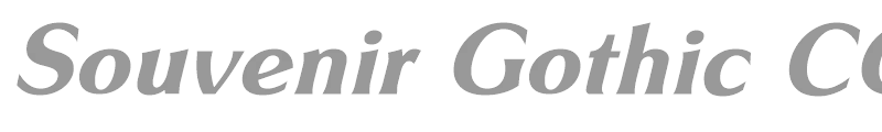 Souvenir Gothic CG