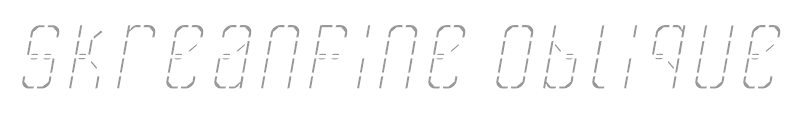 SkreanFine Oblique