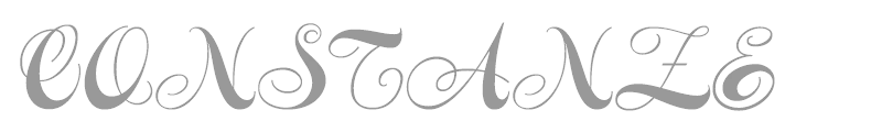 Constanze Initials