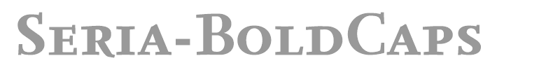 Seria-BoldCaps