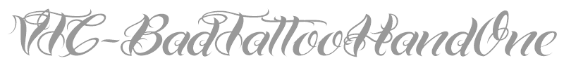 VTC Bad Tattoo Hand One