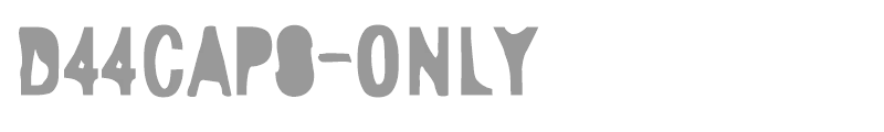 D44Caps-Only
