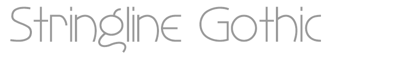 Stringline Gothic