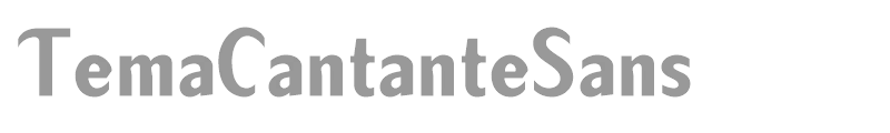 TemaCantanteSans