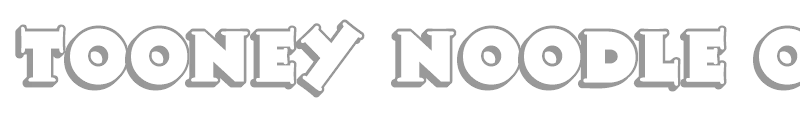 Tooney Noodle Outline