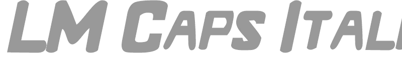 LM Caps Italic