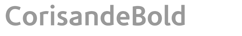 CorisandeBold