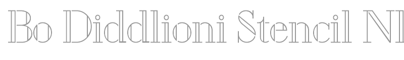 Bo Diddlioni Stencil NF