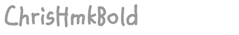 ChrisHmkBold