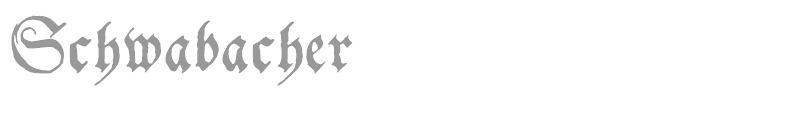 Schwabacher