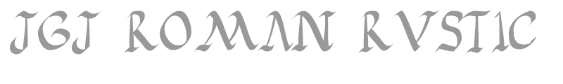 JGJ Roman Rustic