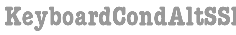 KeyboardCondAltSSK
