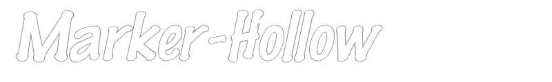 Marker-Hollow