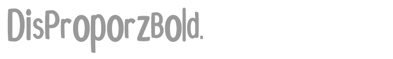 DisProporzBold.
