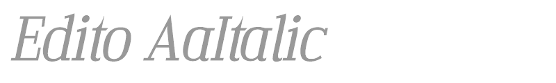 Edito AaItalic