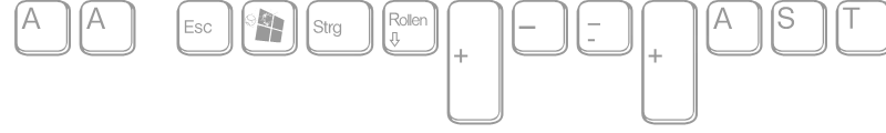 AA Qwertz Tasten