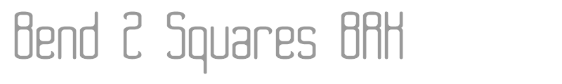 Bend 2 Squares BRK