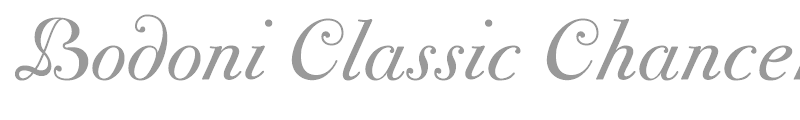 Bodoni Classic Chancery
