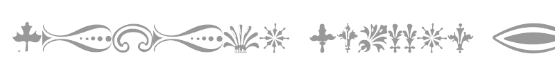Bodoni Classic Ornaments