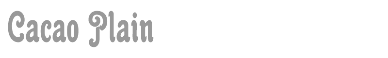Cacao Plain