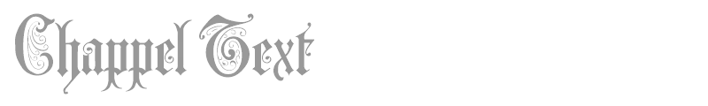Chappel Text