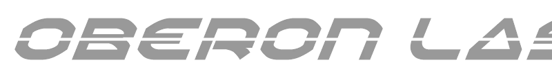 Oberon Laser Italic