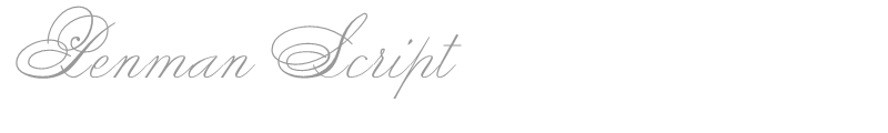 Penman Script