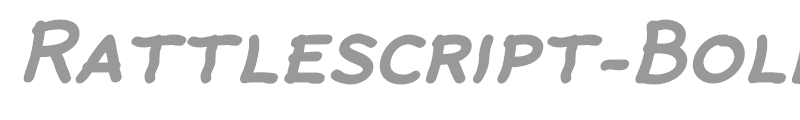 Rattlescript-BoldObliCaps