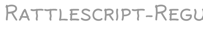 Rattlescript-RegularCaps