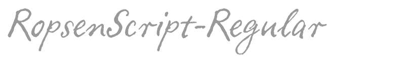 RopsenScript-Regular