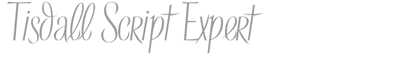 Tisdall Script Expert