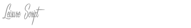 Leisure Script