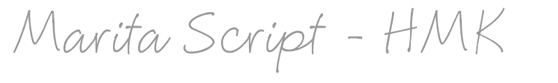 Marita Script - HMK