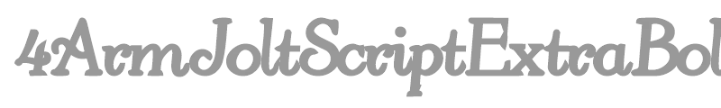 4ArmJoltScriptExtraBold