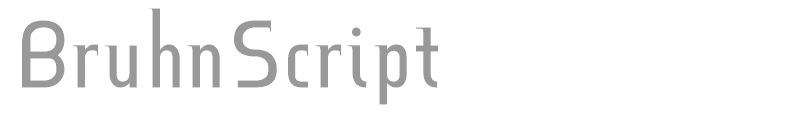 BruhnScript