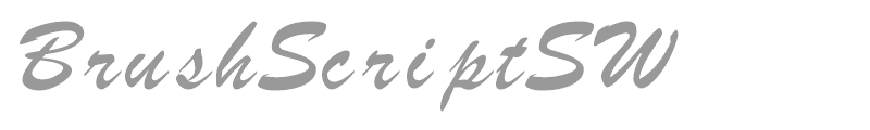 BrushScriptSW