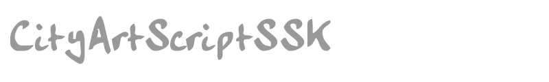 CityArtScriptSSK
