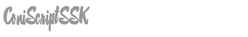 ConiScriptSSK